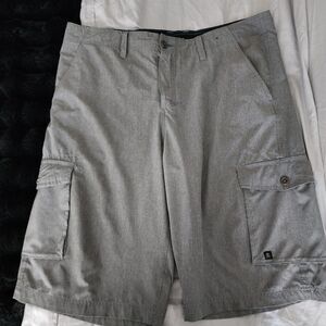 Tony Hawk Men's Gray Cargo Shorts